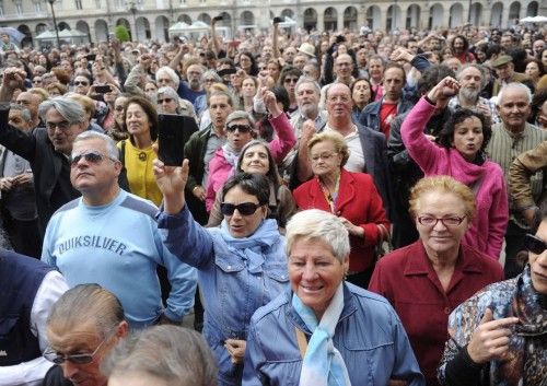 Acto popular en María Pita