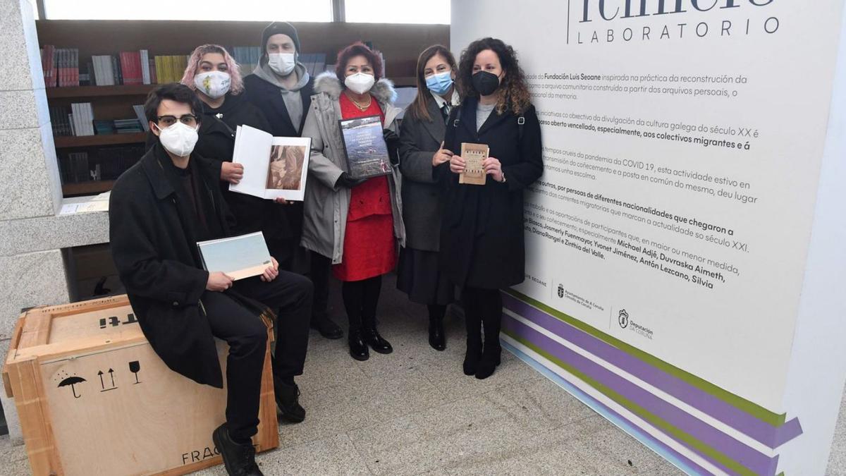 Algunos de los participantes en Laboratorio Reinicio, en la Fundación Seoane.   | // VÍCTOR ECHAVE