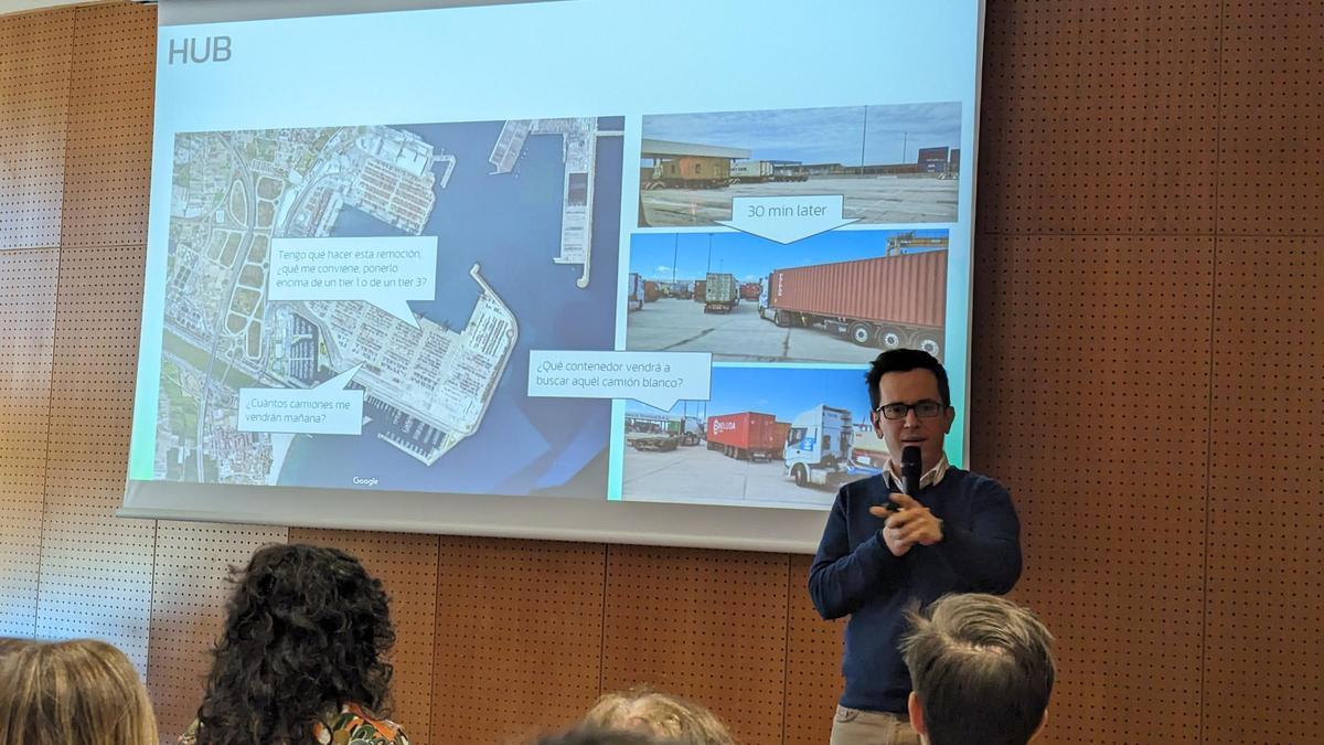 José Manuel Juan, cofundador de Gandolapp, una de las iniciativas desarrolladas en el Port de Barcelona con el apoyo de los fondos Ports 4.0.