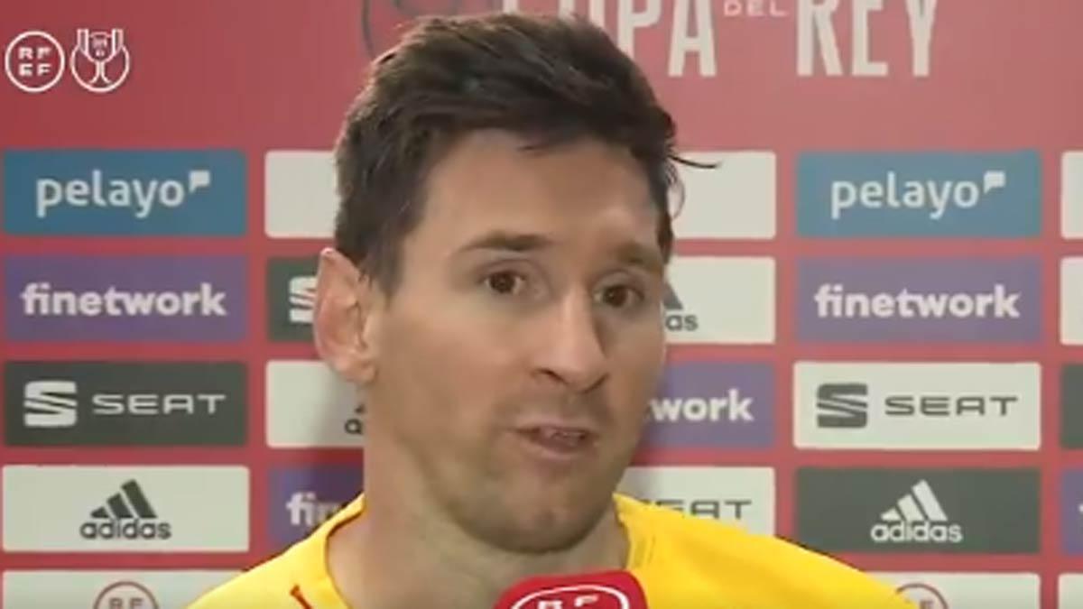 Messi: "Es muy especial ser capitán de este club"