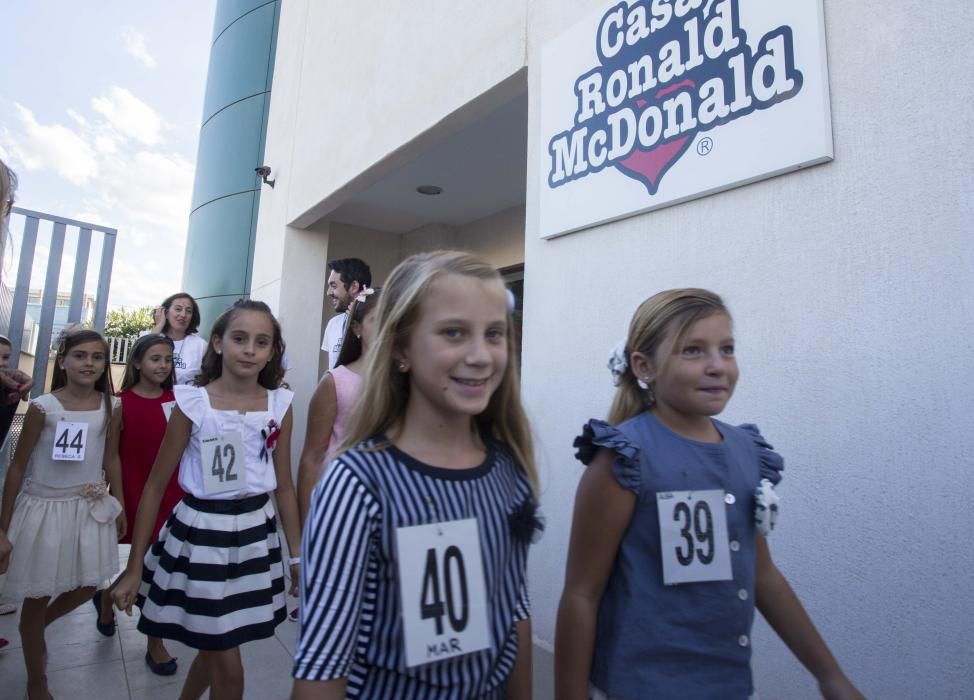 Visita de las candidatas infantiles a la Casa Ronald Mcdonald