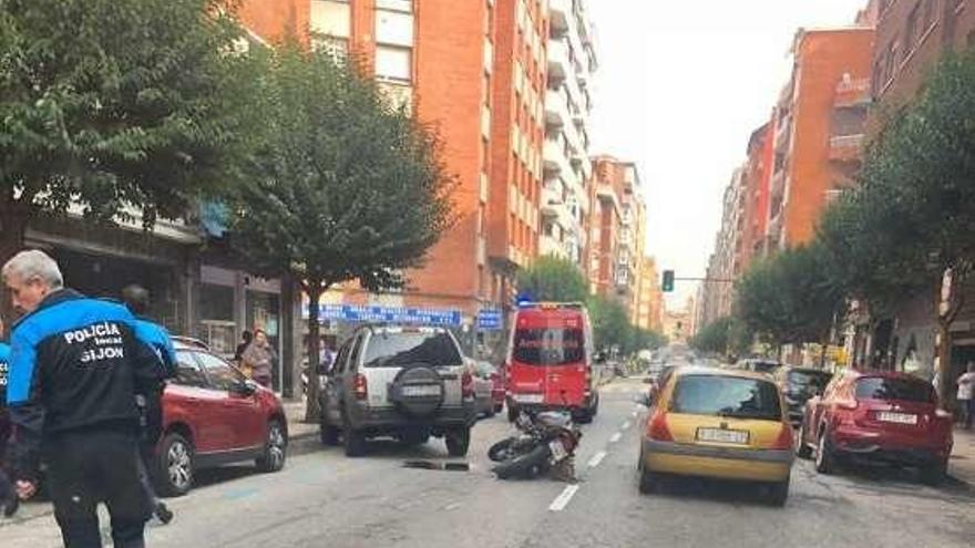 Lugar del accidente.