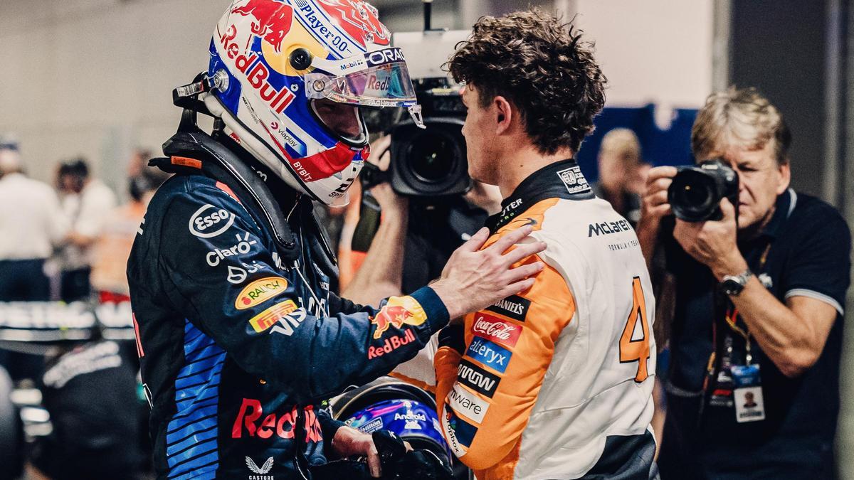 Max Verstappen y Lando Norris luchan por el Mundial 2024