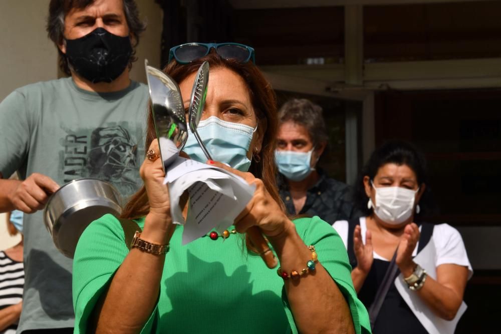 Manifestación en el Salvador de Madariaga