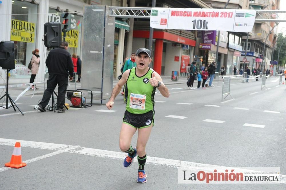 Murcia Maratón y 10 k. Paso por la Gran Vía