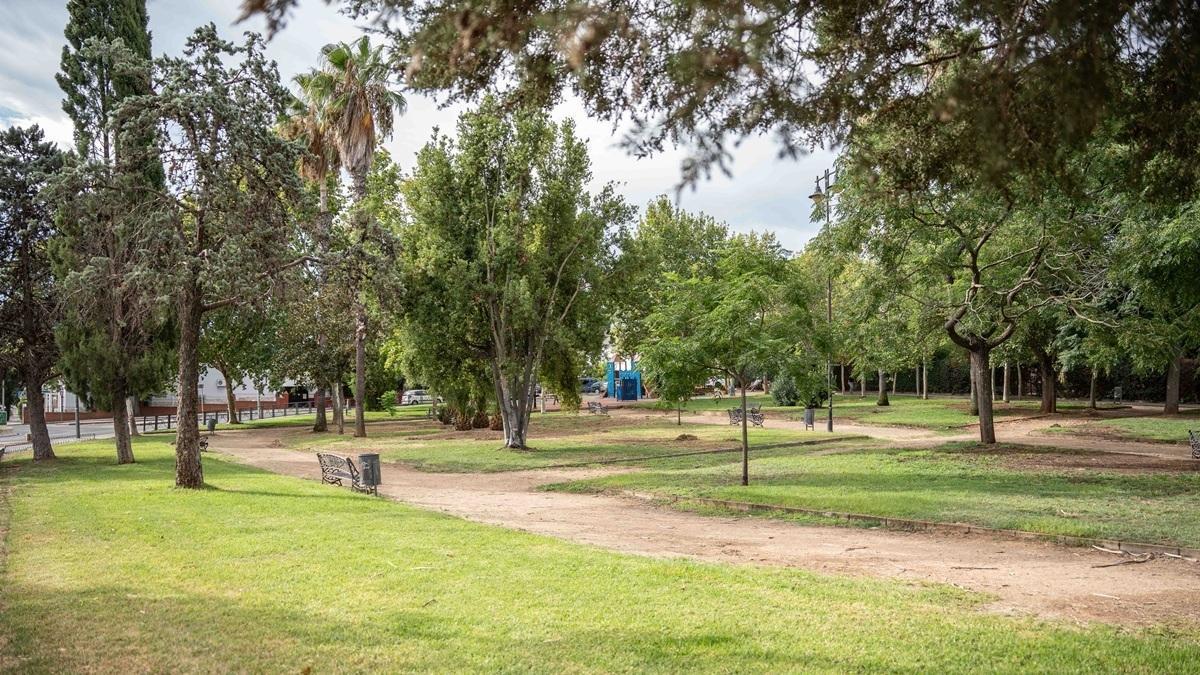 Parque de La Argentina en Mérida.