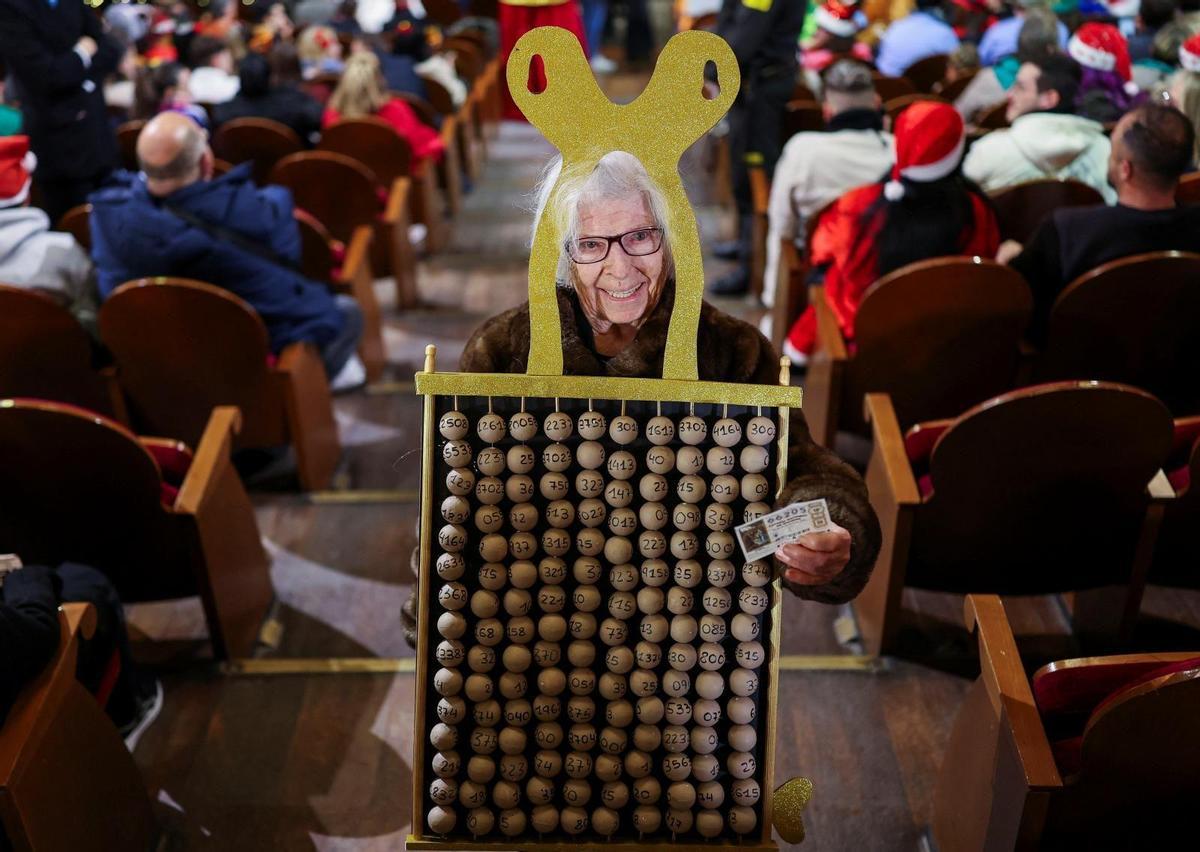 Este es el mejor disfraz de toda la Lotería de Navidad