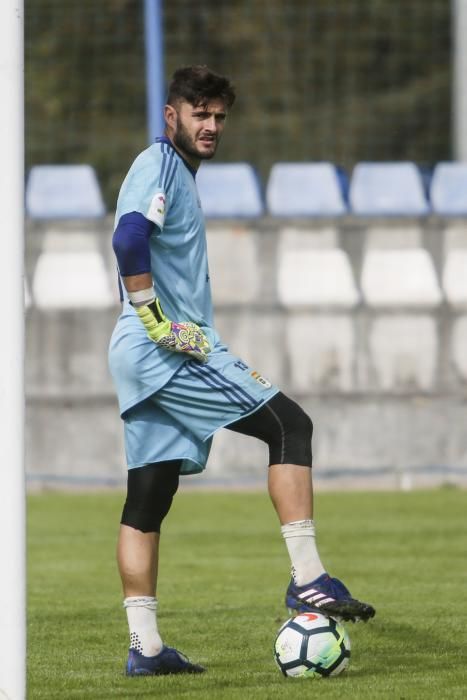 Entrenamiento del Oviedo