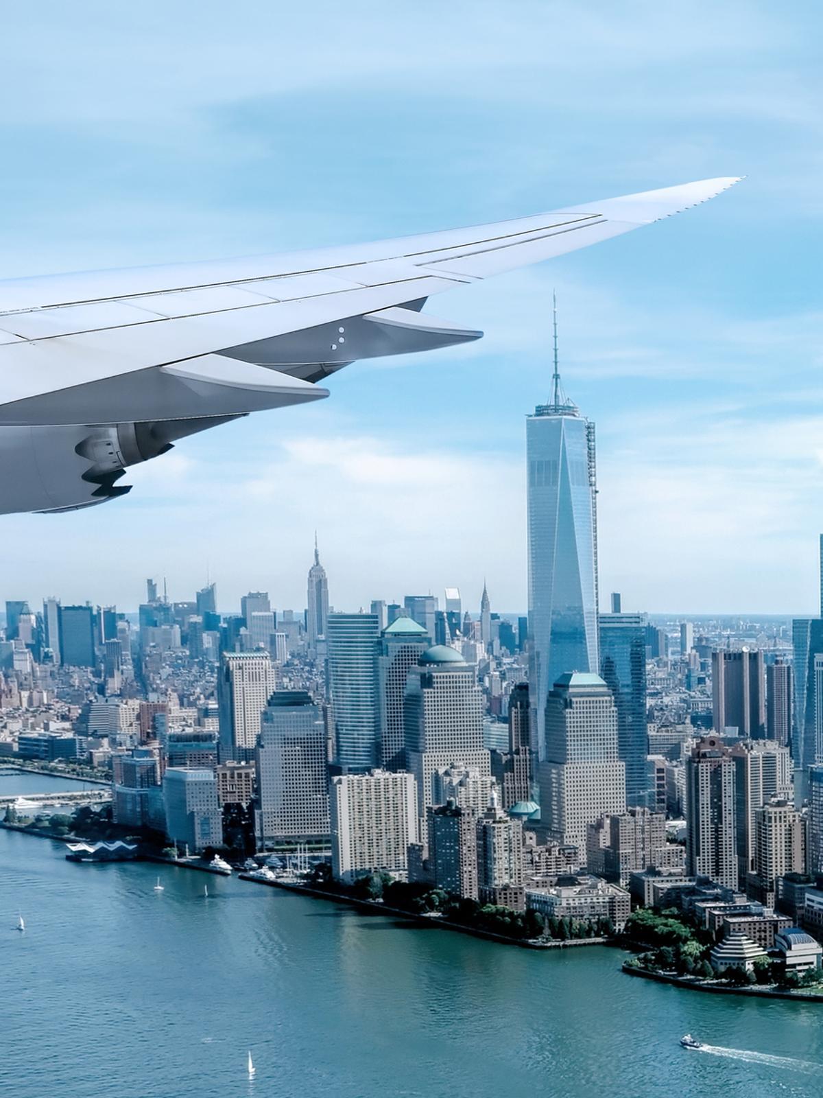 Llegando a Nueva York.