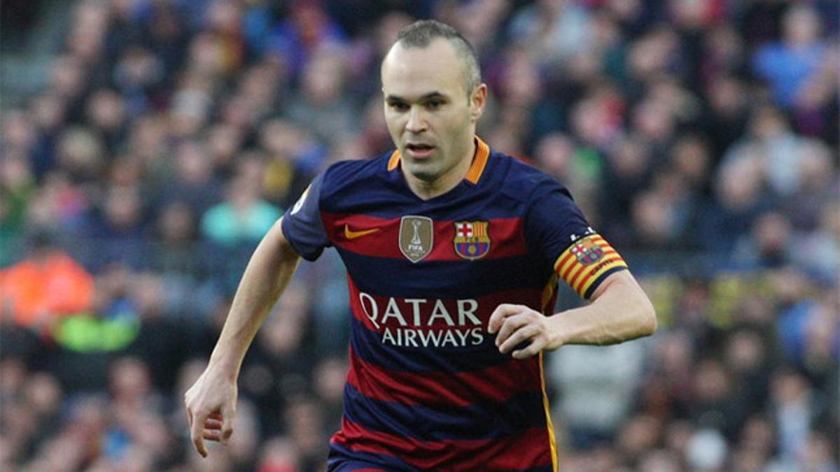 Iniesta es uno de los blaugrana que figuran en la lista de la UEFA