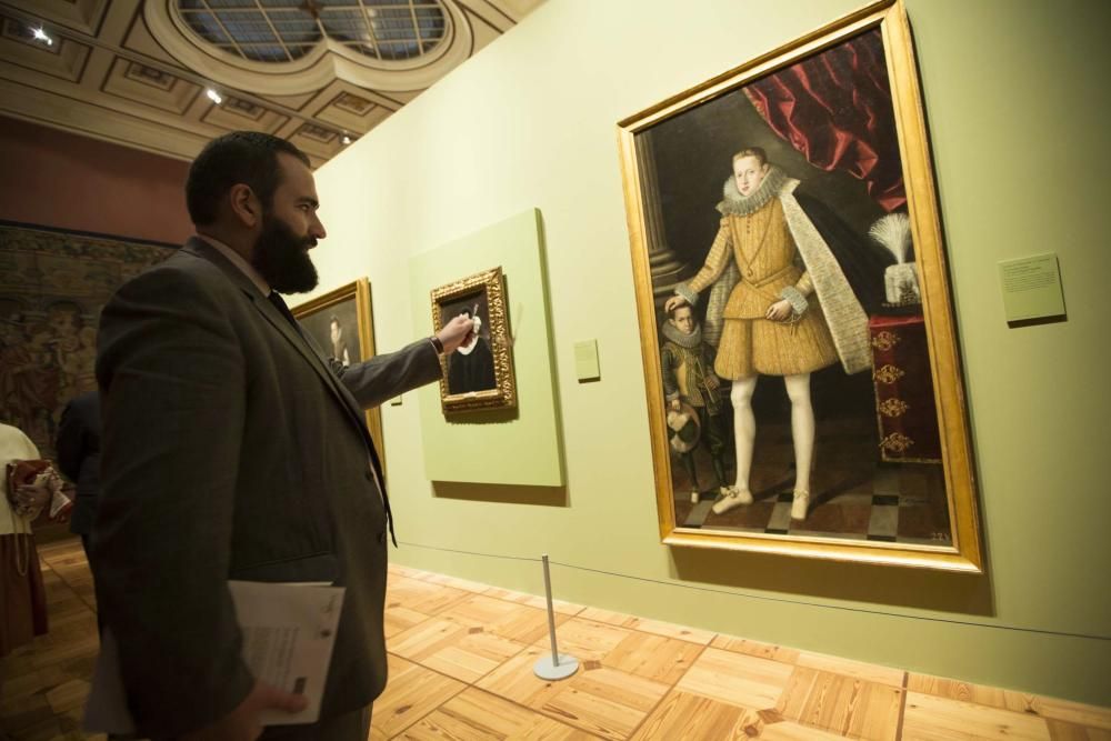 Exposición "El retrato español en el Museo del Prado" en la Quinta de Los Selgas, en Cudillero