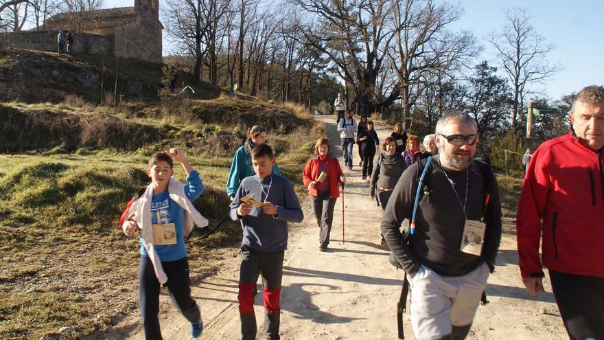 La caminada de la Vall de Lord se centrarà a recórrer indrets de la Coma i la Pedra