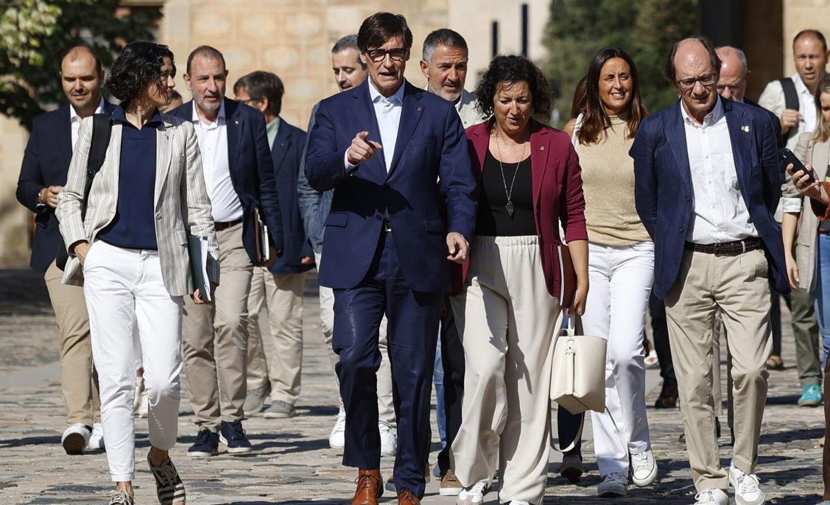 Recel entre els barons del PSOE  amb el nou model per a Catalunya