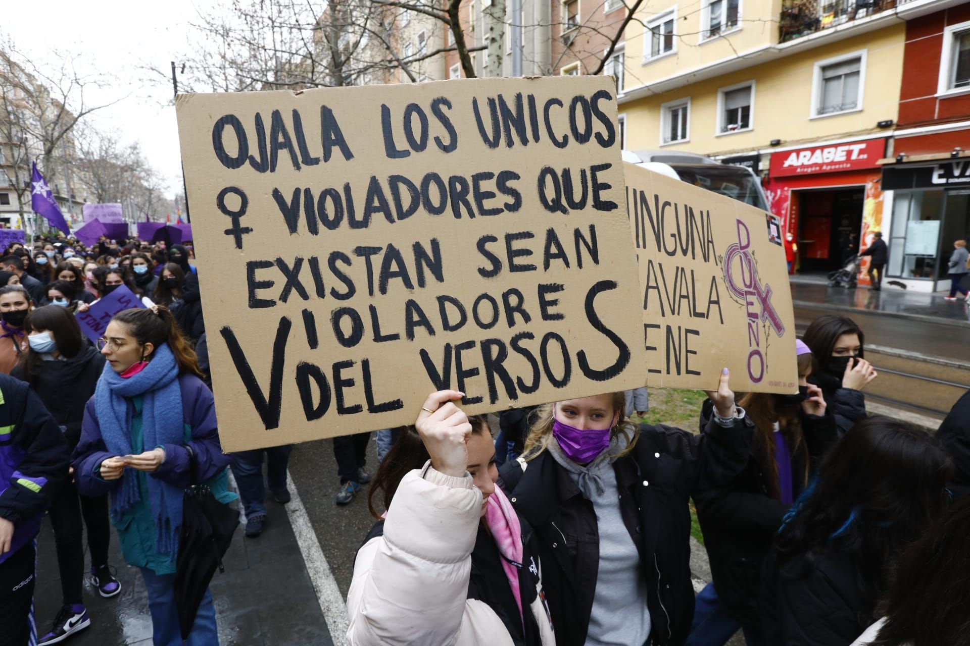 Manifestación estudiantil 8-M 2022