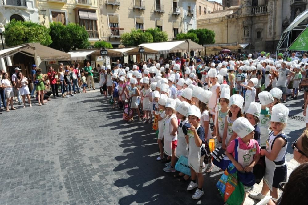 Más de 250 niños participan en el HuertaChef