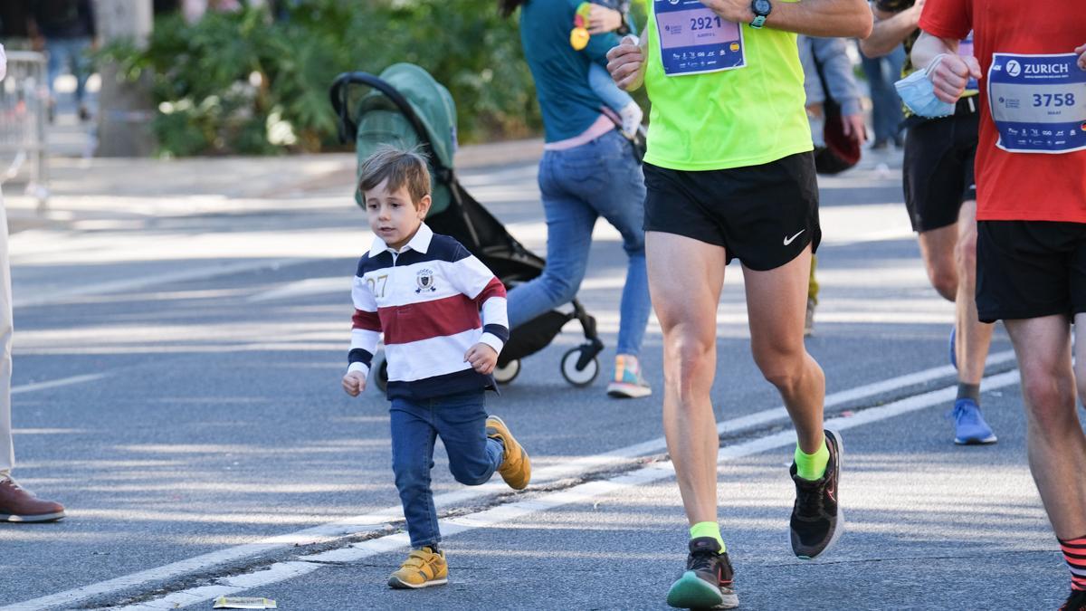 Las imágenes de la Zúrich Maratón de Málaga de 2021