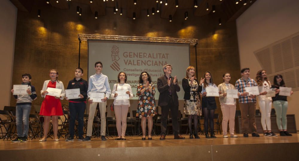 Estos son los alumnos de matrícula de honor de Primaria en la provincia