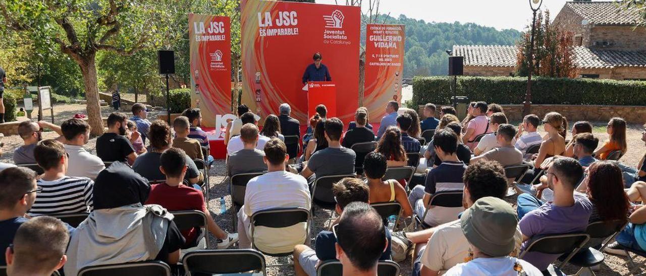 La trobada dels joves socialistes a Castellnou de Bages