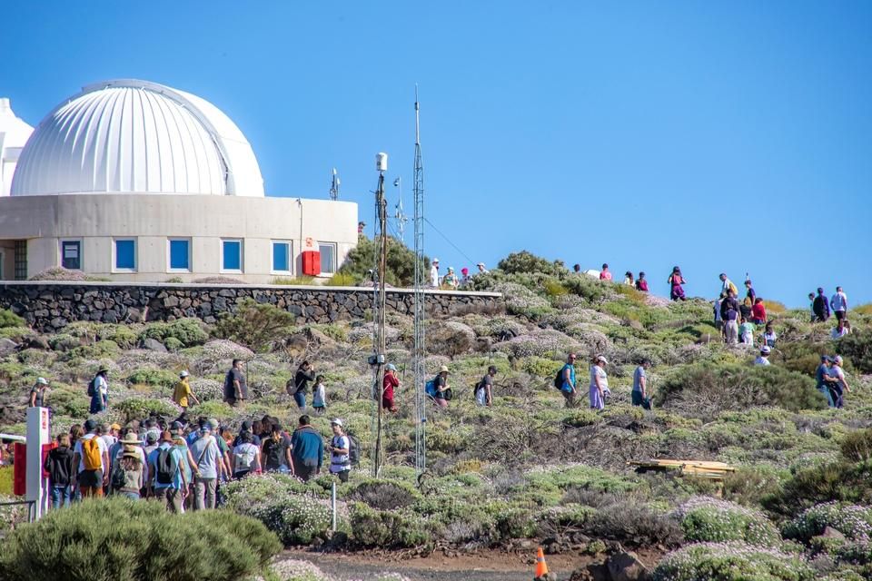 Puertas abiertas en el Observatorio del Teide