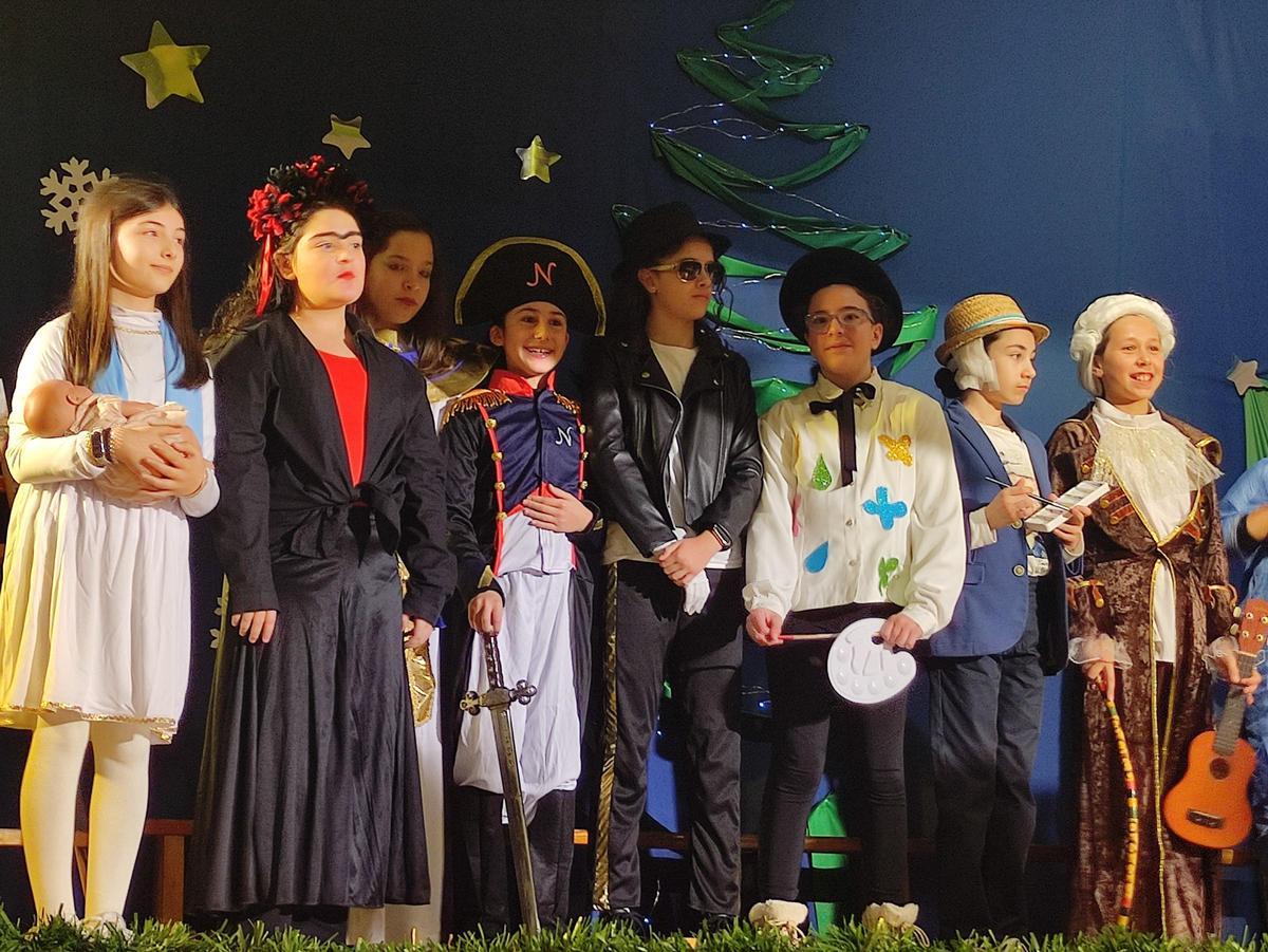 Los escolares de La Vega celebran la Navidad