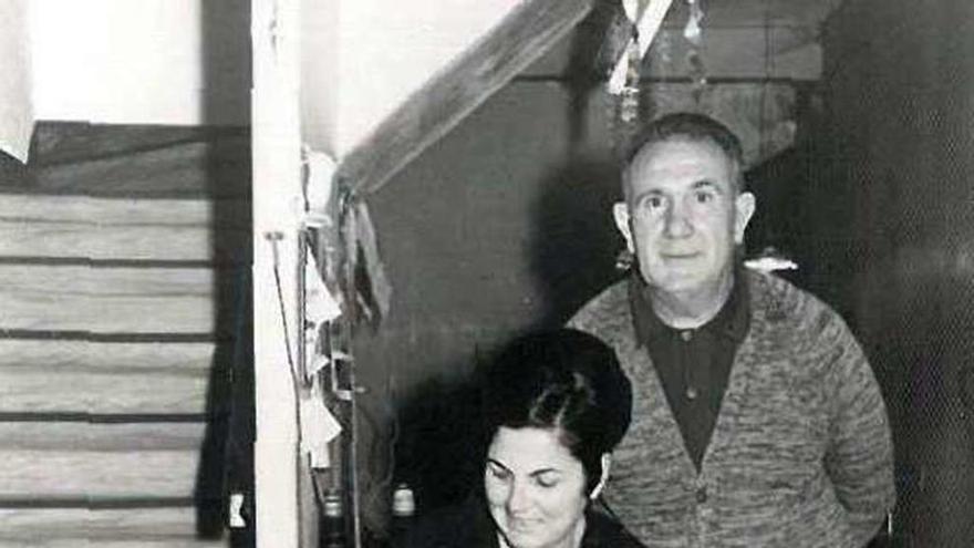 Con Sito e Pepín Macillos. 1969.