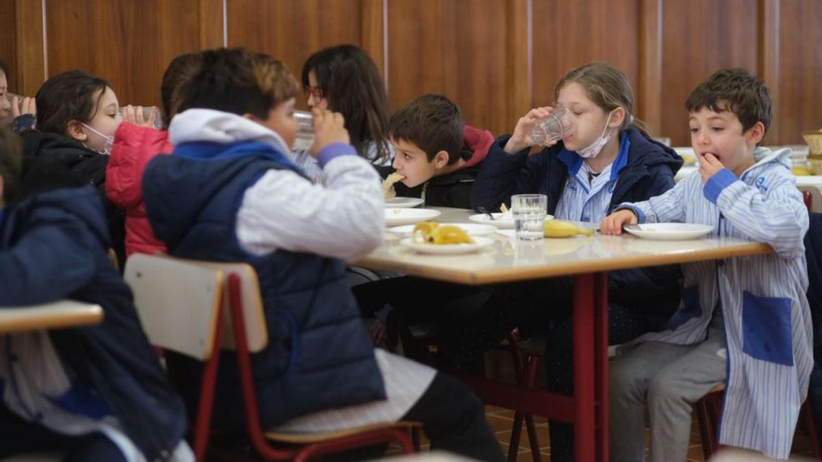 El menús s’ha aplicat durant dues setmanes, a l’escola