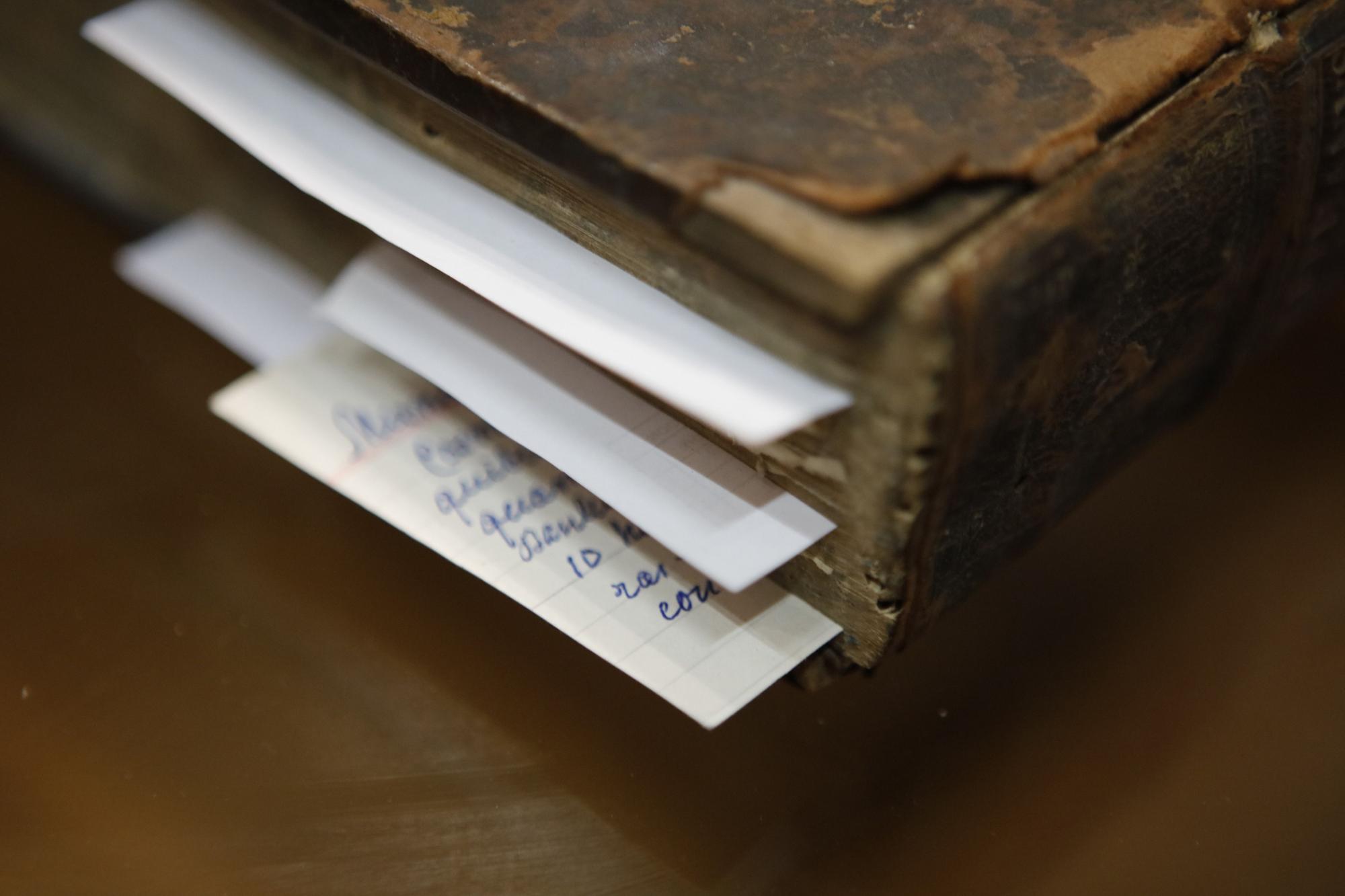 Viele Generationen haben in der Klosterbibliothek gelernt.