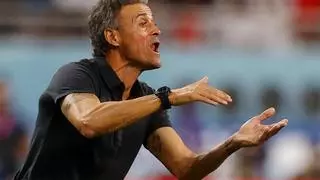 Luis Enrique: "Si llego a saber que estábamos fuera, me da un infarto"