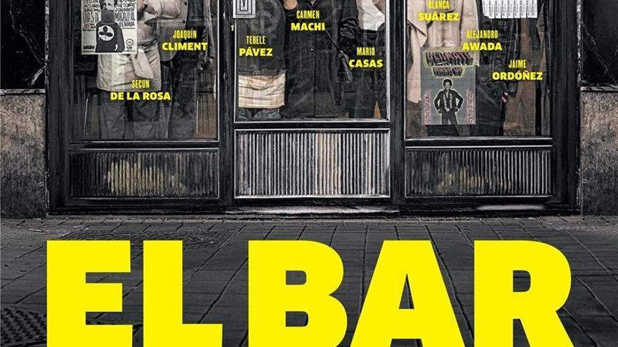 Primer póster de &#039;El Bar&#039;.