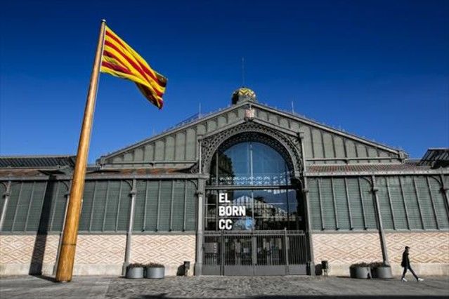 La entrada principal del Born Centre Cultural, en Barcelona.