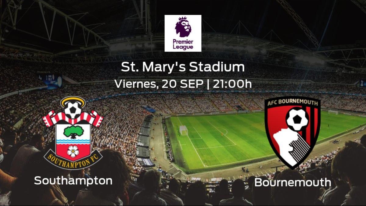 Previa del encuentro de la jornada 6: Southampton contra Bournemouth