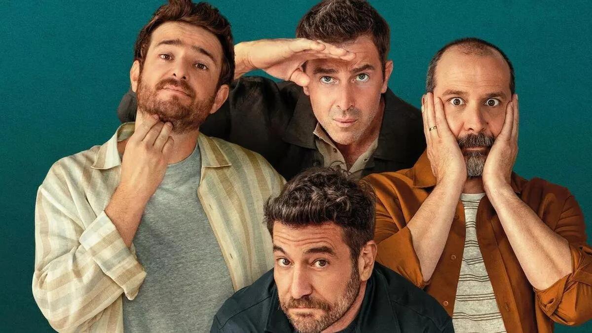 Los protagonistas de 'Machos alfa'