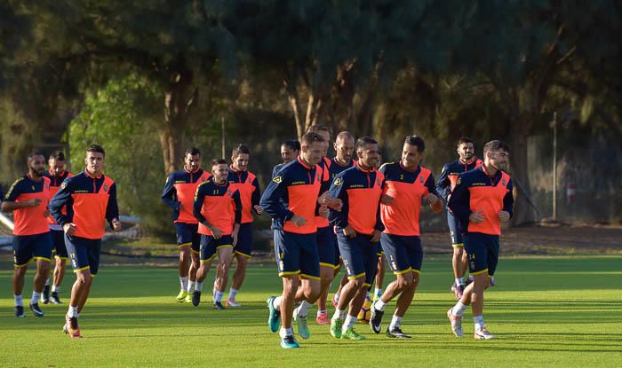 Entrenamiento de la UDLP en Las Burras