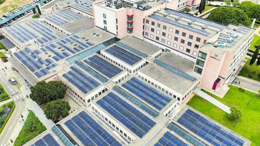 El Hospital Quirónsalud Palmaplanas, un referente de generación de energía limpia