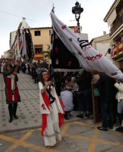 Procesión de bajada en Caravaca de la Cruz