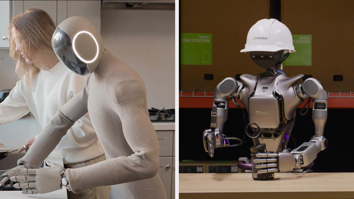 Robot de NVIDIA GR00T N1