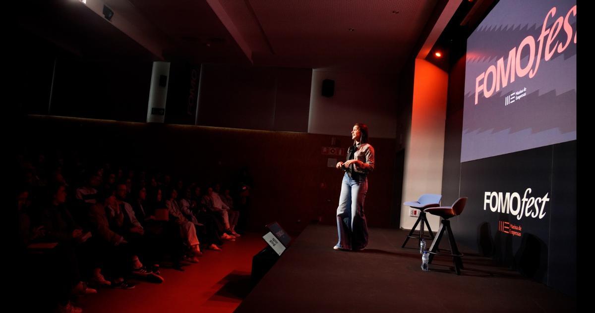 Carolina Marín, en FOMOFest en elk la edición de 2025.