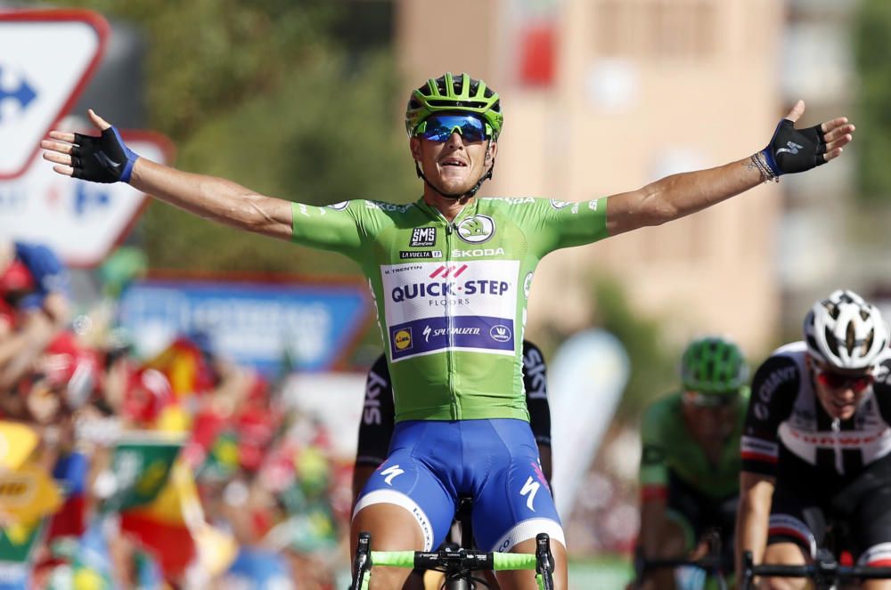 La 13 etapa de la Vuelta a España, en imágenes
