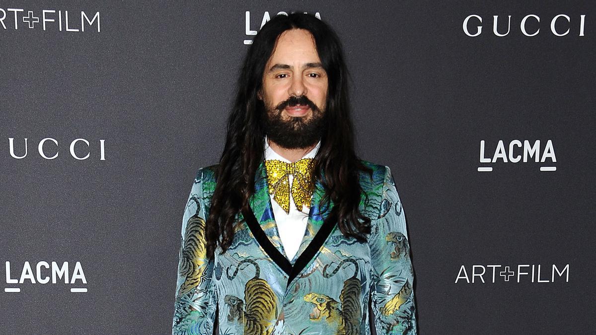 El diseñador Alessandro Michele.