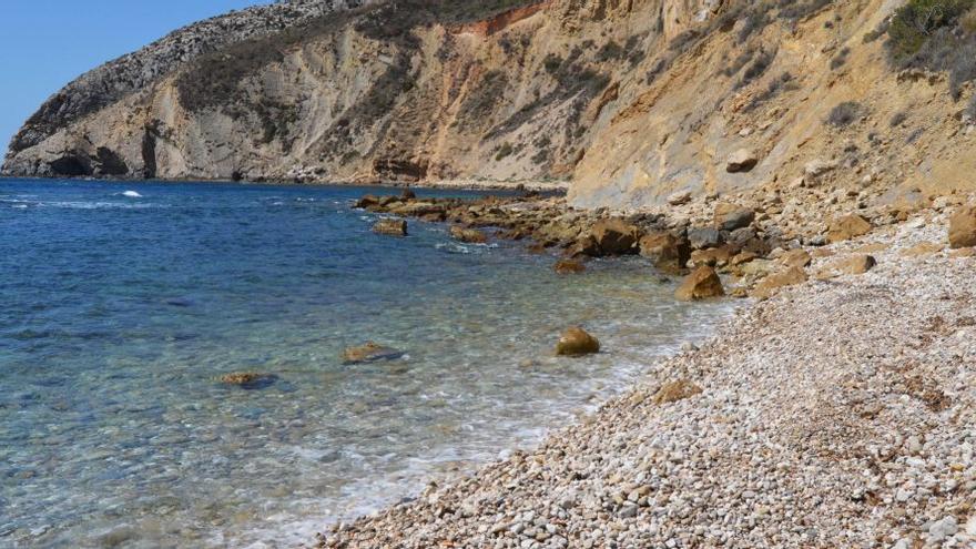 Cala Les Urques en Calpe.