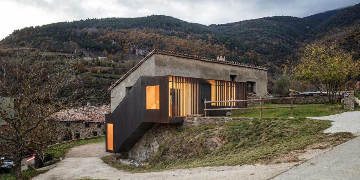 Escala galeria, a Ribes de Freser