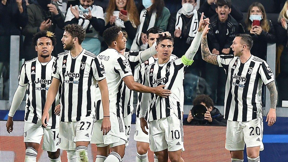 Jugadores de la Juventus en un partido de la pasada temporada.