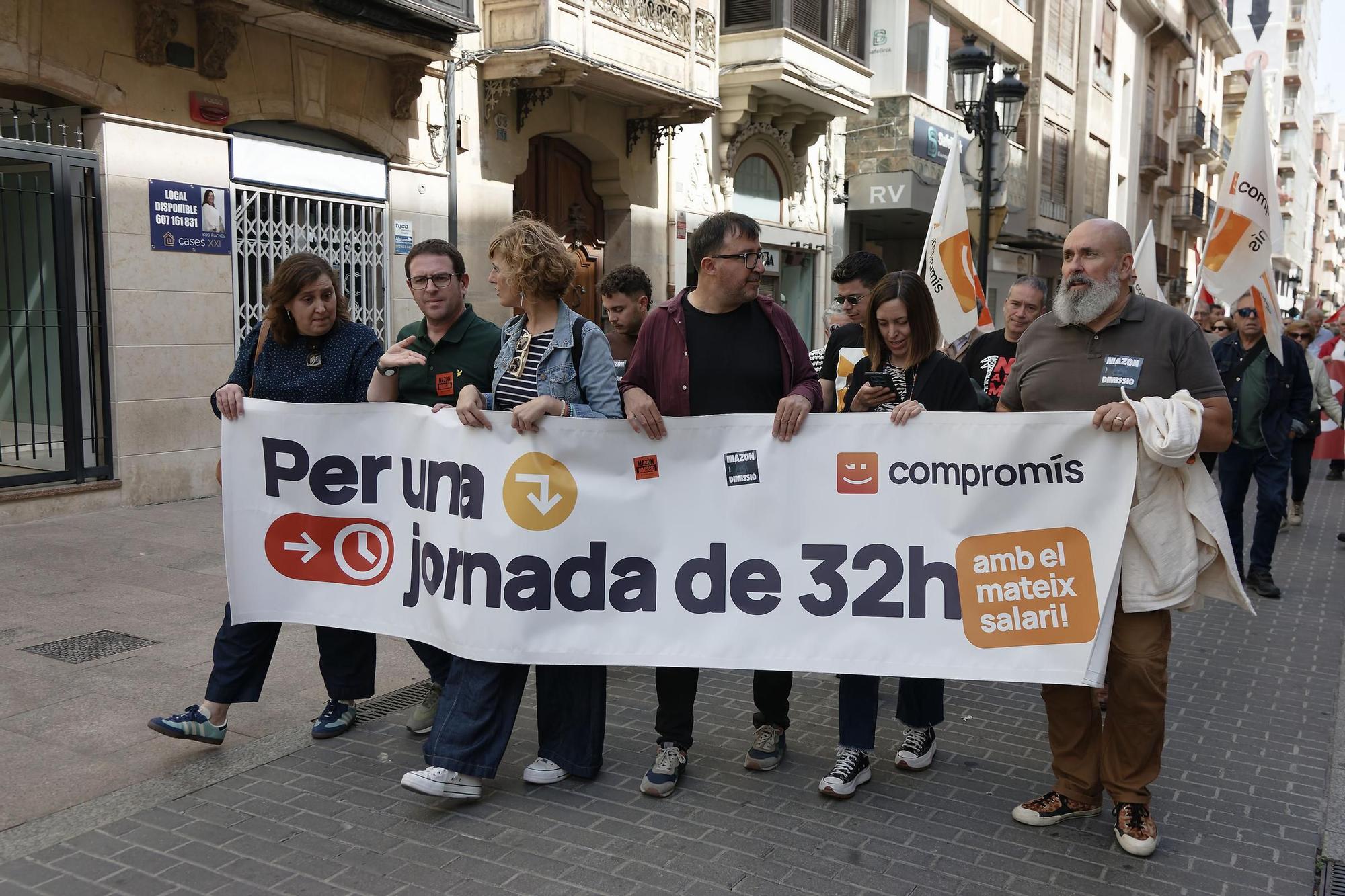 Galería de imágenes: Castelló reivindica los derechos de los trabajadores