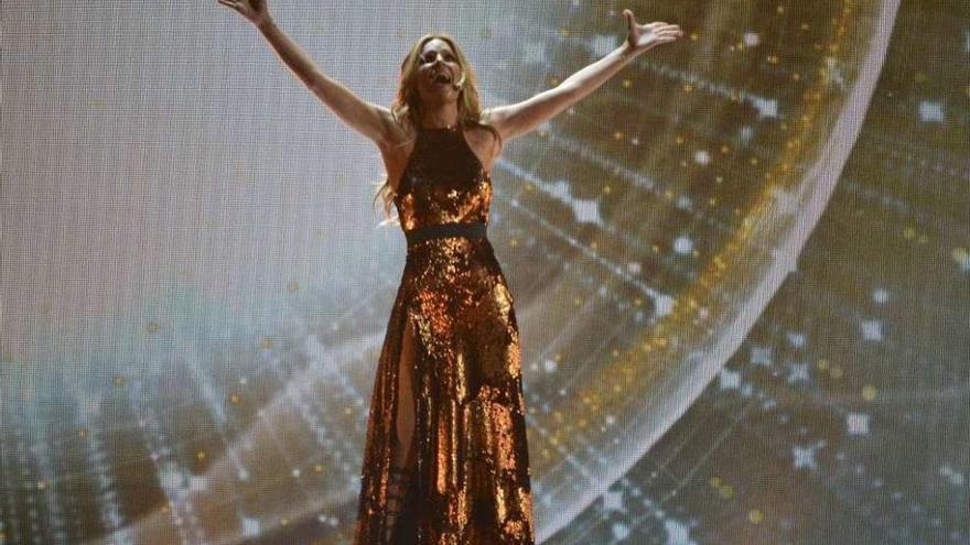 Edurne actuará hoy en la final de Eurovisión en el puesto número 21