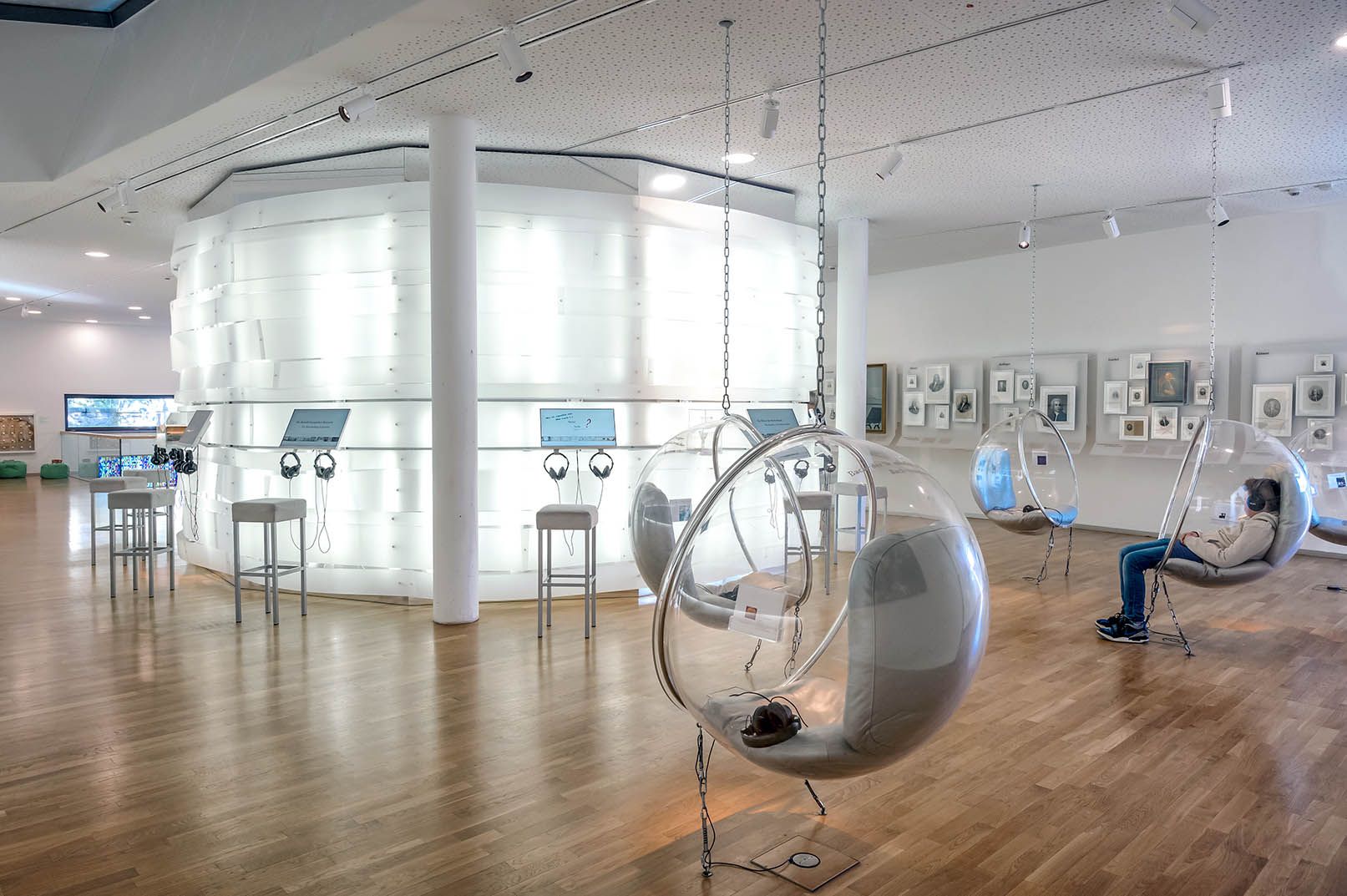 Interior de la casa museo de Bach en Eisenach.