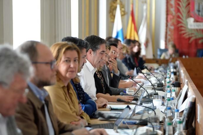 Las Palmas de Gran Canaria.  Pleno del ayuntamiento.  | 28/02/2020 | Fotógrafo: José Carlos Guerra