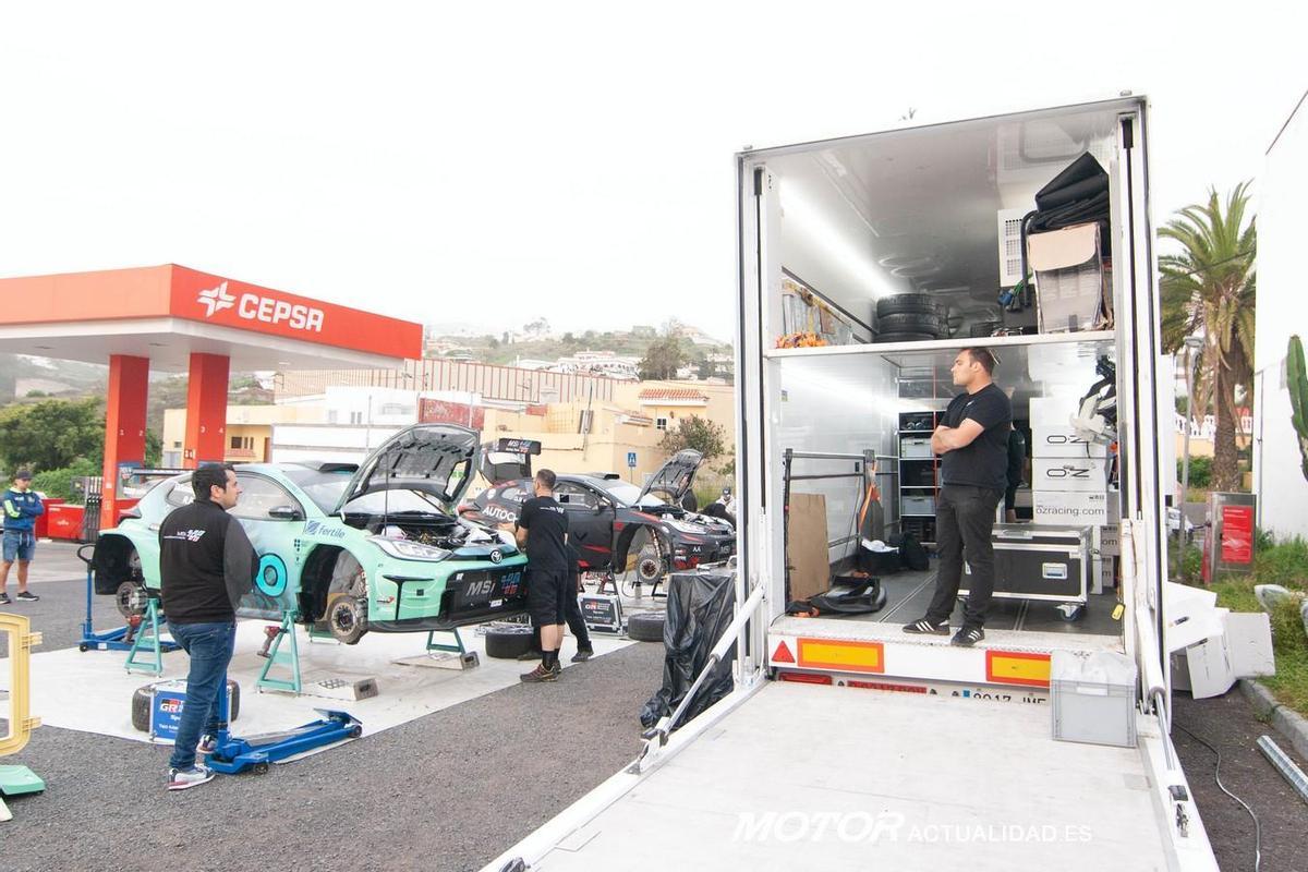 Test del Rally Islas Canarias en Azuaje