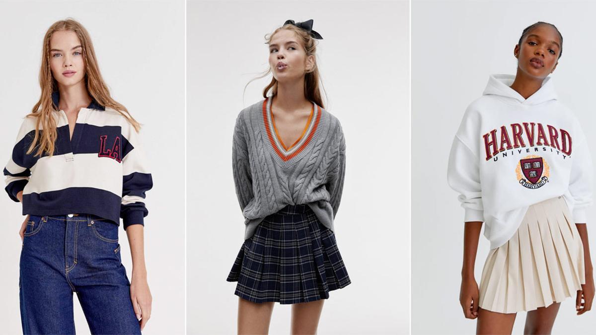 La tendencia college en lo nuevo de Pull&amp;Bear