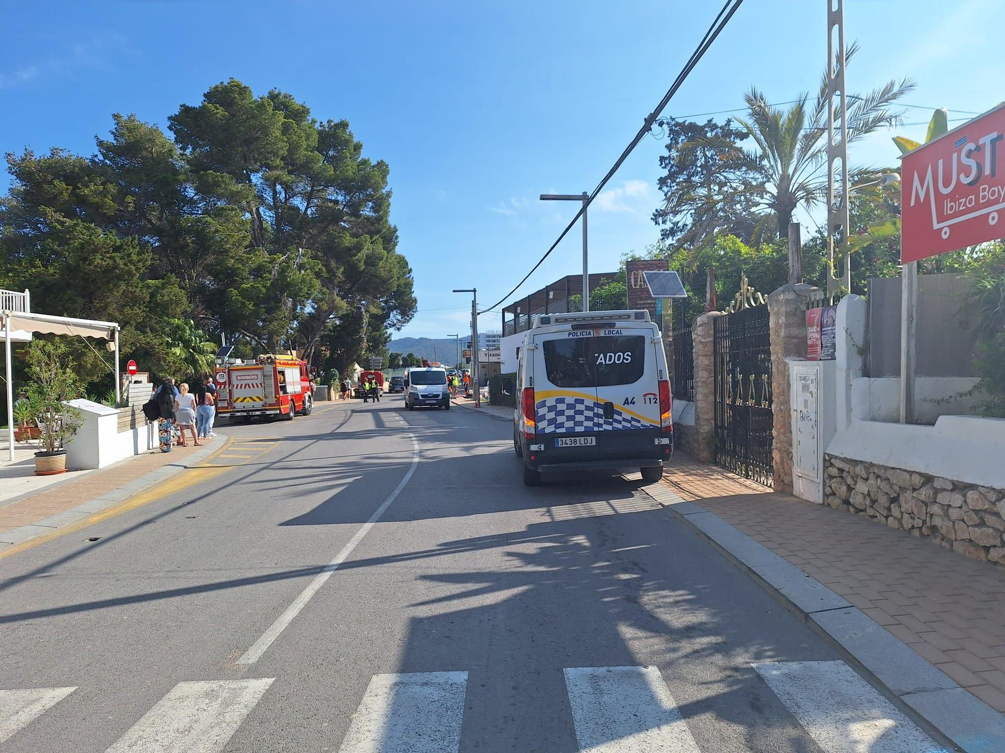 Todas las imágenes del atropello mortal en Cala de Bou