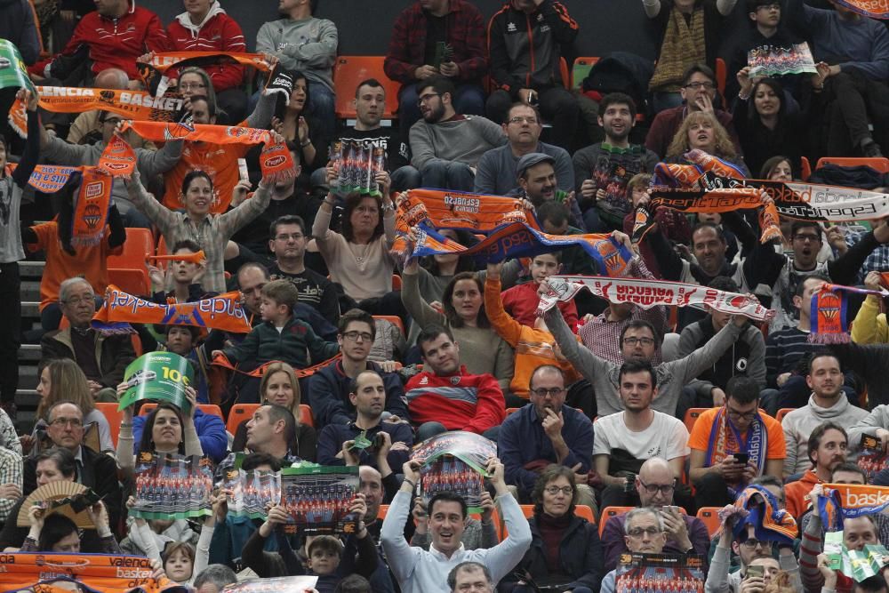 Las imágenes del Valencia Basket - Tecnyconta Zaragoza